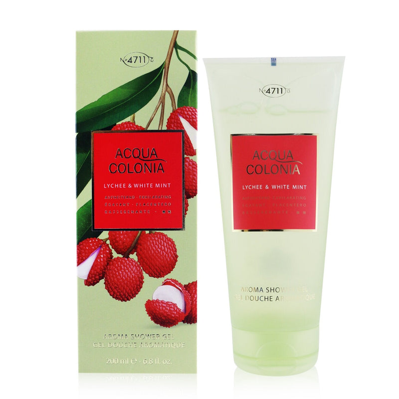 4711 Acqua Colonia Lychee & White Mint Aroma Shower Gel 