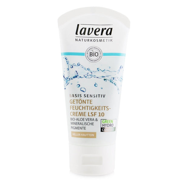 Lavera Basis Sensitiv Tinted Moisturising Cream SPF 10 - # Fair Skin  50ml/1.8oz