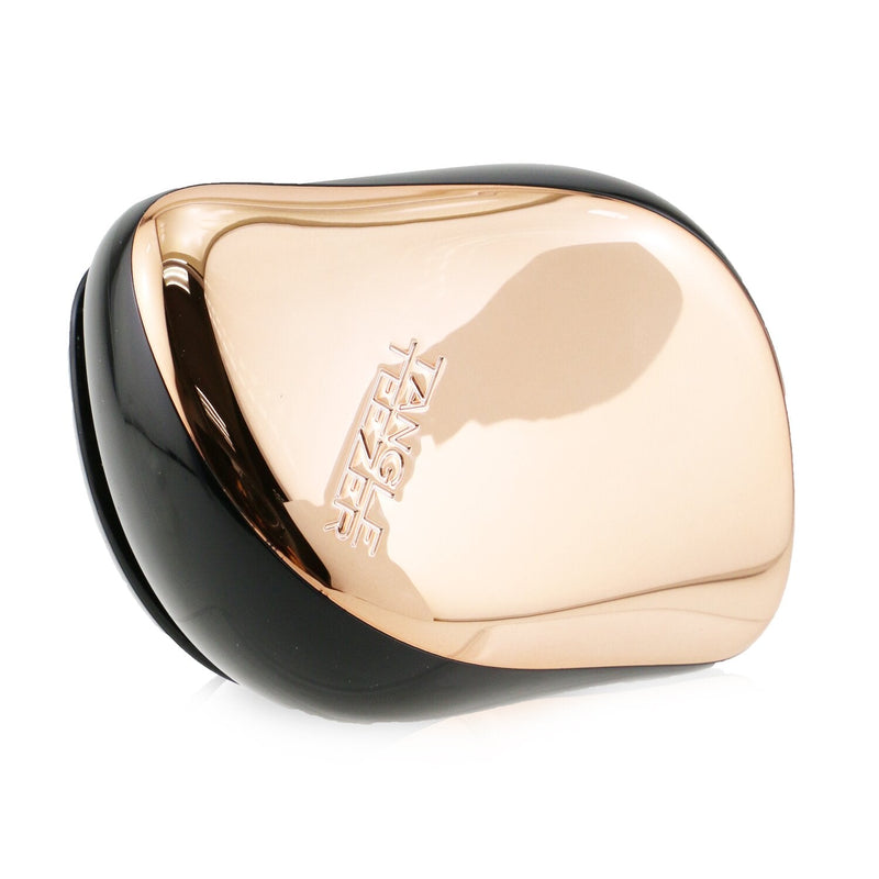 Tangle Teezer Compact Styler On-The-Go Detangling Hair Brush - # Rose Gold Black  1pc