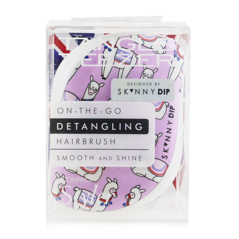 Tangle Teezer Compact Styler On-The-Go Detangling Hair Brush - # Skinny Dip Lovely Llama 