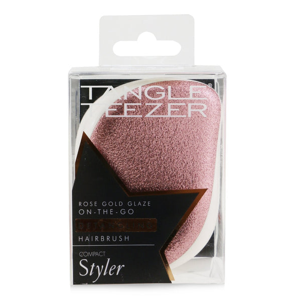 Tangle Teezer Compact Styler On-The-Go Detangling Hair Brush - # Rose Gold Glaze 