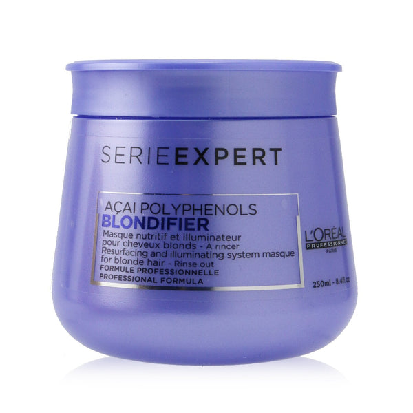 L'Oreal Professionnel Serie Expert - Blondifier Acai Polyphenols Resurfacing and Illuminating System Masque (For Blonde Hair) 