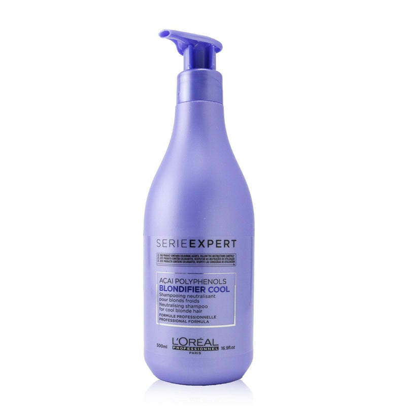 L'Oreal Professionnel Serie Expert - Blondifier Cool Acai Polyphenols Neutralising Shampoo (For Cool Blonde Hair)  300ml/10.1oz