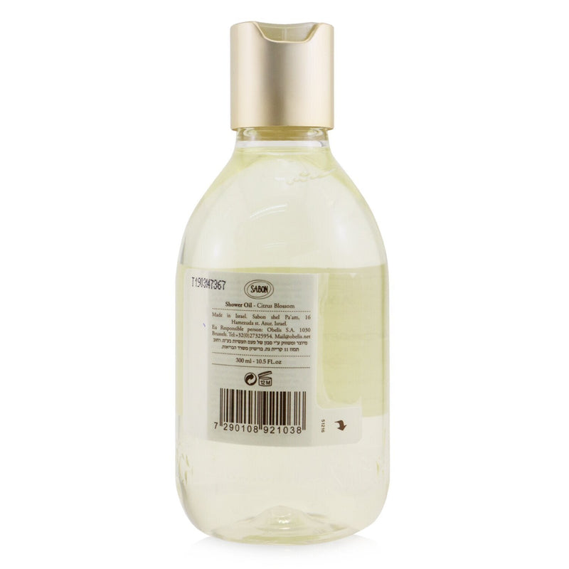 Sabon Shower Oil - Citrus Blossom (Plastic Bottle)  300ml/10.5oz