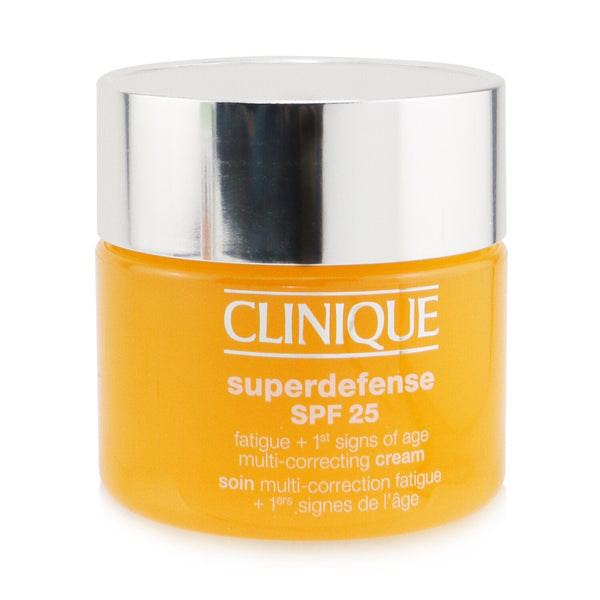 Clinique Superdefense SPF 25 Fatigue + 1st Signs Of Age Multi-Correcting Cream - Combination Oily to Oily 