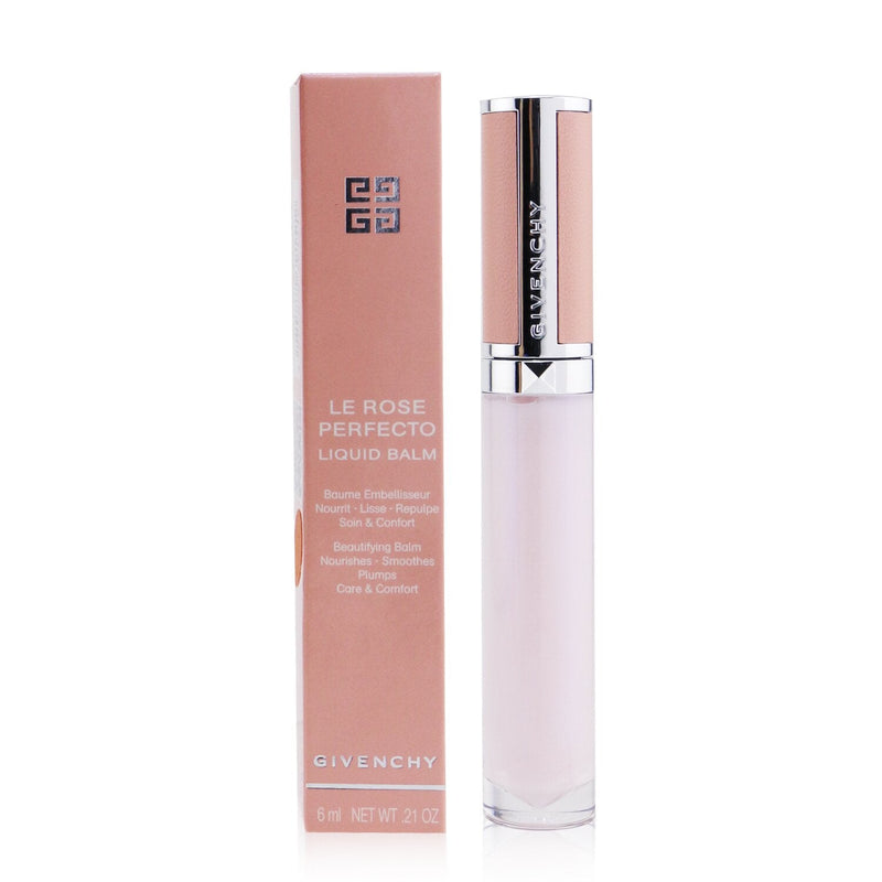 Givenchy Le Rose Perfecto Liquid Balm - # 10 Frosted Nude  6ml/0.21oz