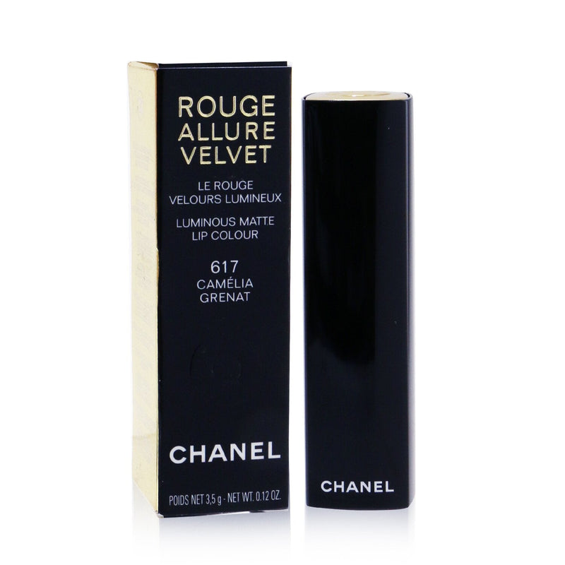 Chanel Rouge Allure Velvet Luminous Matte Lip Colour (Limited Edition) - # 617 Camelia Grenat 