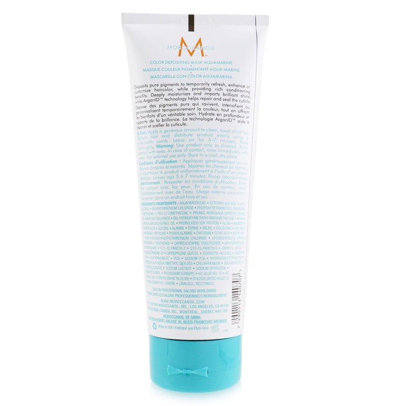 Moroccanoil Color Depositing Mask - # Aquamarine 