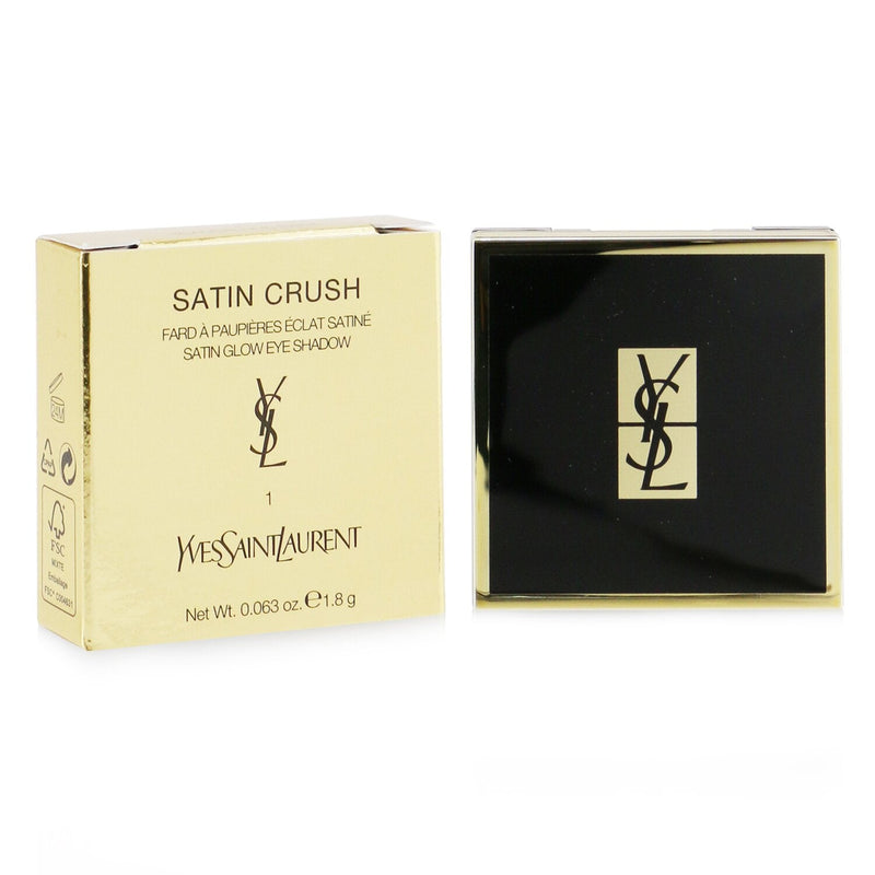 Yves Saint Laurent Satin Crush Eyeshadow (Satin Glow) - # 1 Scandalous Beige 