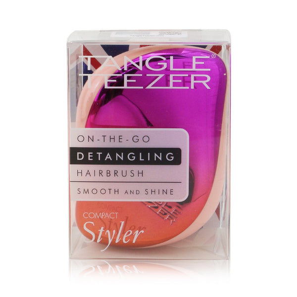 Tangle Teezer Compact Styler On-The-Go Detangling Hair Brush - # Cerise Pink Ombre  1pc