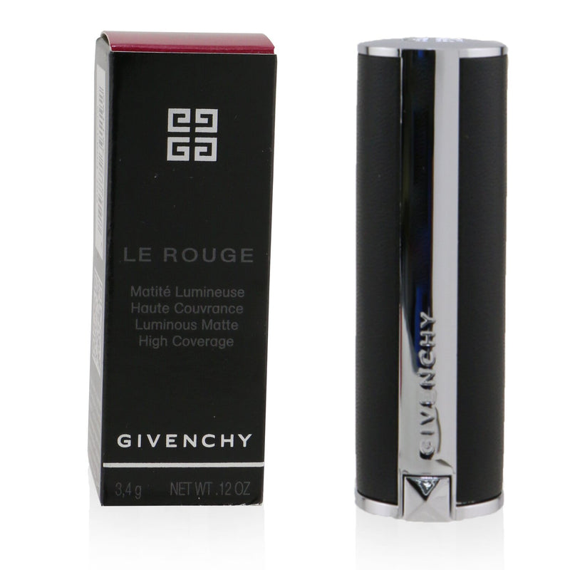 Givenchy Le Rouge Luminous Matte High Coverage Lipstick - # 326 Pourpre Edgy  3.4g/0.12oz