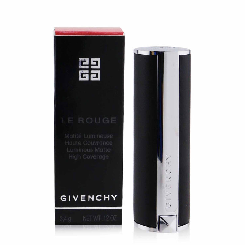 Givenchy Le Rouge Luminous Matte High Coverage Lipstick - # 201 Rose Taffetas  3.4g/0.12oz