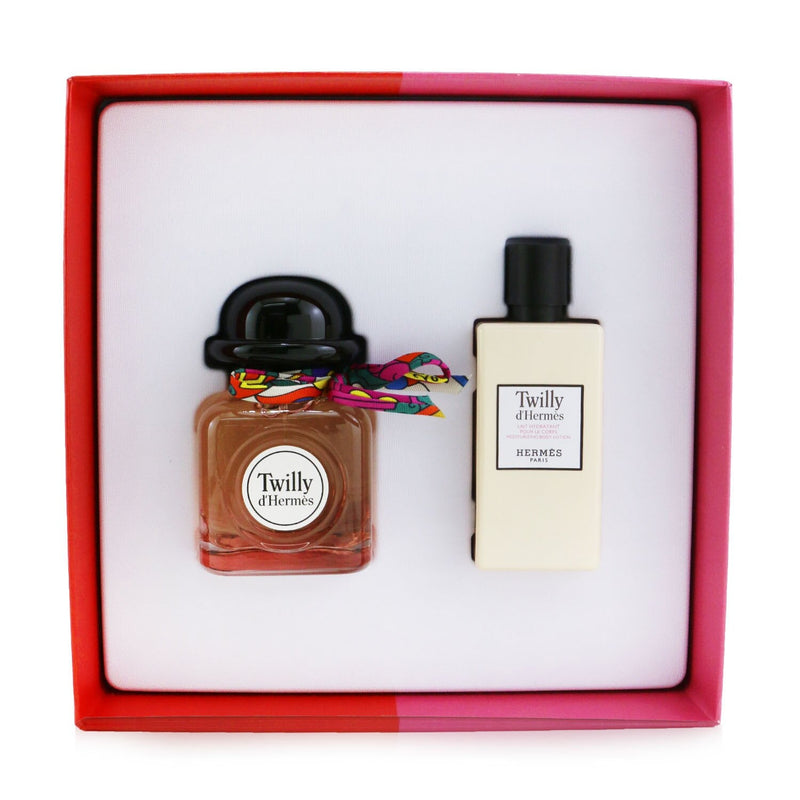 Hermes Twilly D'Hermes Coffret: Eau De Parfum Spray 85ml/2.87oz + Moisturizing Body Lotion 80ml/2.7oz 