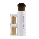 Jane Iredale Powder Me Refillable Brush (1x Brush, 2x Refills) - Golden  2x2.5g/0.09oz