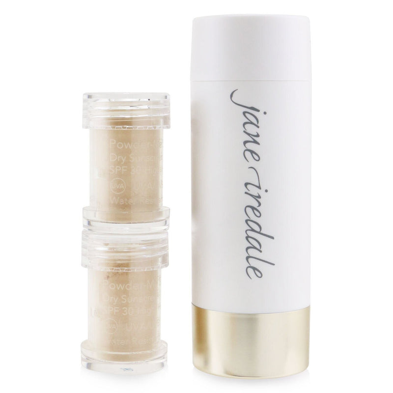 Jane Iredale Powder Me Refillable Brush (1x Brush, 2x Refills) - Tanned 