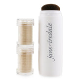 Jane Iredale Powder Me Refillable Brush (1x Brush, 2x Refills) - Nude  2x2.5g/0.09oz