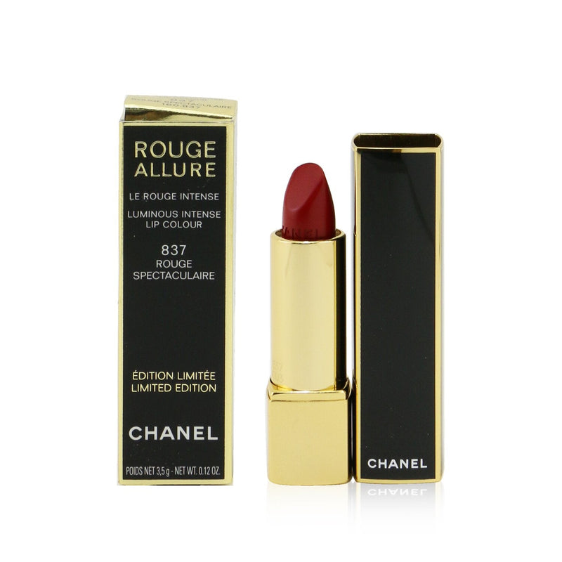 Chanel Rouge Allure Luminous Intense Lip Colour - # 837 Rouge Spectaculaire 