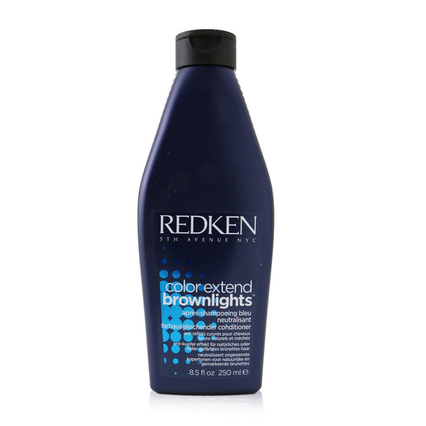 Redken Color Extend Brownlights Blue Toning Conditioner (Anti-Brass For Natural and Highlighted Brunettes) 