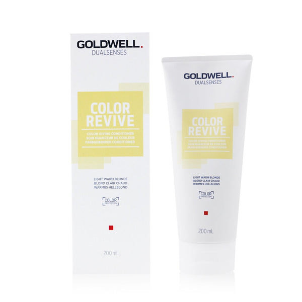 Goldwell Dual Senses Color Revive Color Giving Conditioner - # Light Warm Blonde 