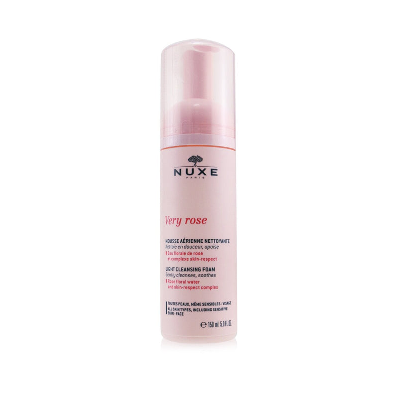 Nuxe Very Rose Light Cleansing Foam - For All Skin Types 