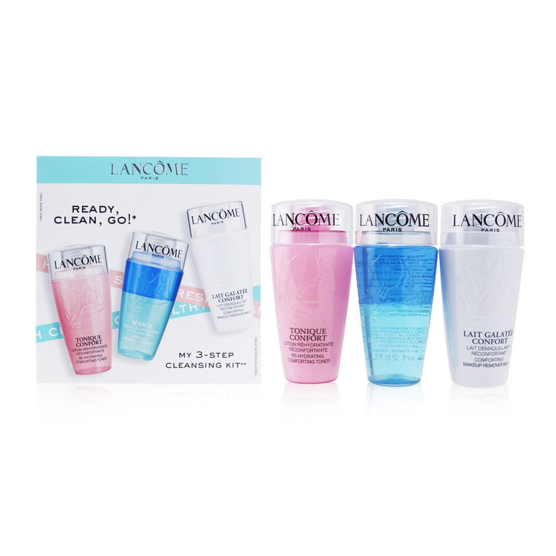 Lancome My 3-Step Cleansing Kit: Bi-Facial 75ml + Confort Galatee 75ml + Confort Tonique 75ml  3pcs