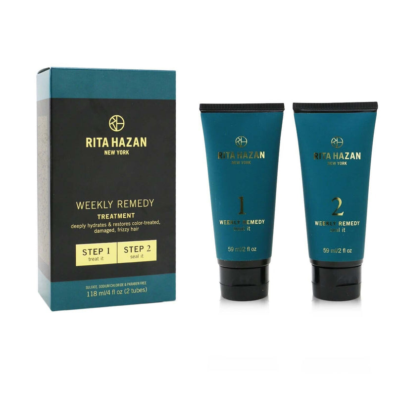 Rita Hazan Weekly Remedy Treatment (Deeply Hydrates & Restores Color-Treated, Damaged, Frizzy Hair)  118ml/4oz