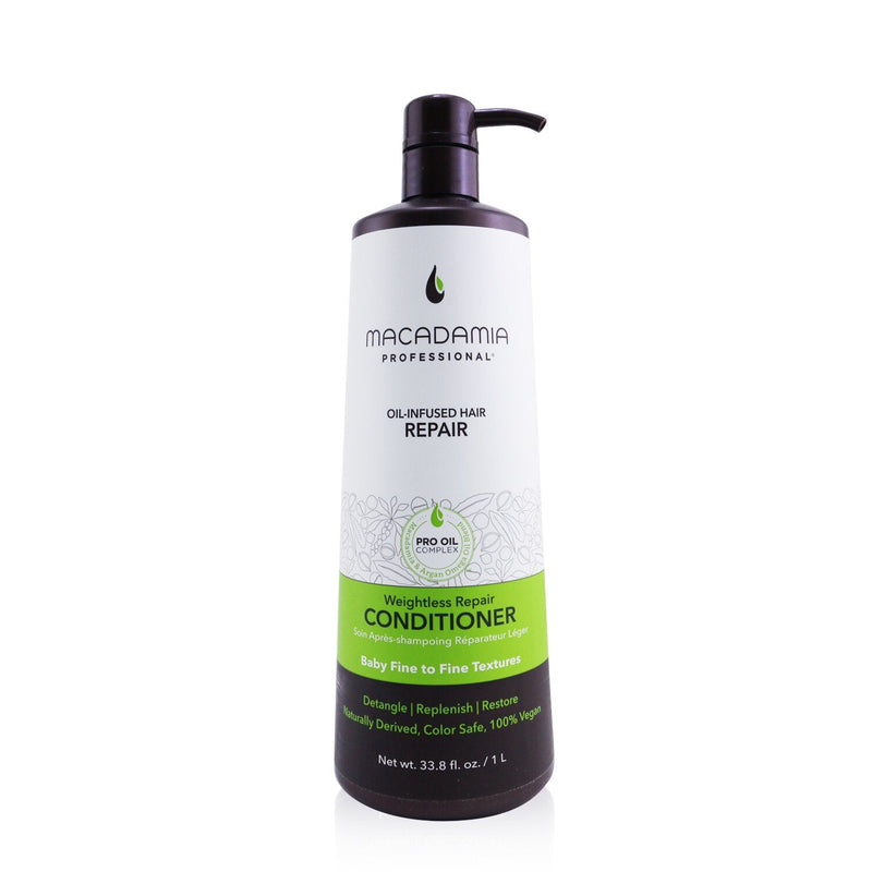 Macadamia Natural Oil Professional Weightless Repair Conditioner (Baby Fine to Fine Textures) 