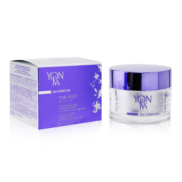 Yonka Age Correction Time Resist Creme Jour With Plant-Based Stem Cells - Youth Activator - Wrinkle Filler 