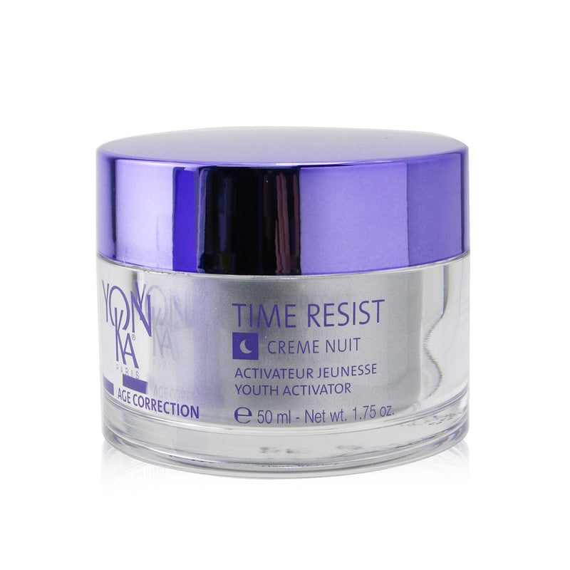 Yonka Age Correction Time Resist Creme Nuit With Plant-Based Stem Cells - Youth Activator - Anti-Fatigue, Smoothing  50ml/1.75oz