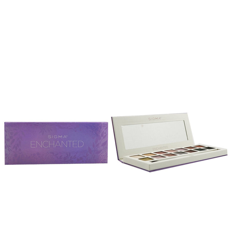 Sigma Beauty Enchanted Eyeshadow Palette (14x Eyeshadow + 1x Dual Ended Brush)  19.32g/0.68oz