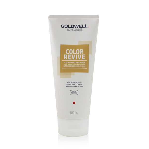 Goldwell Dual Senses Color Revive Color Giving Conditioner - # Dark Warm Blonde (Box Slightly Damaged) 