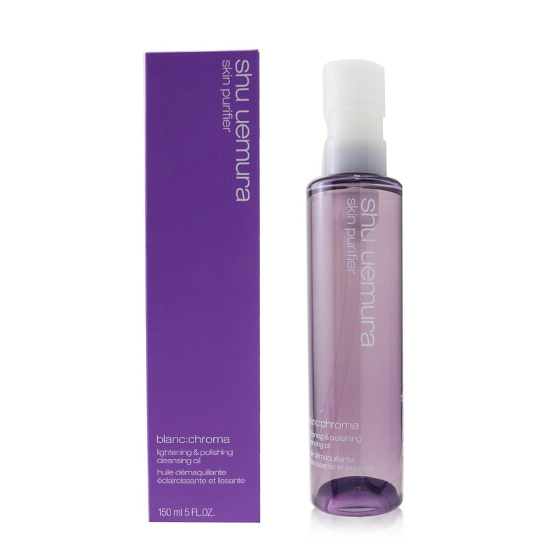 Shu Uemura Blanc:Chroma Lightening & Polishing Cleansing Oil  150ml/5oz