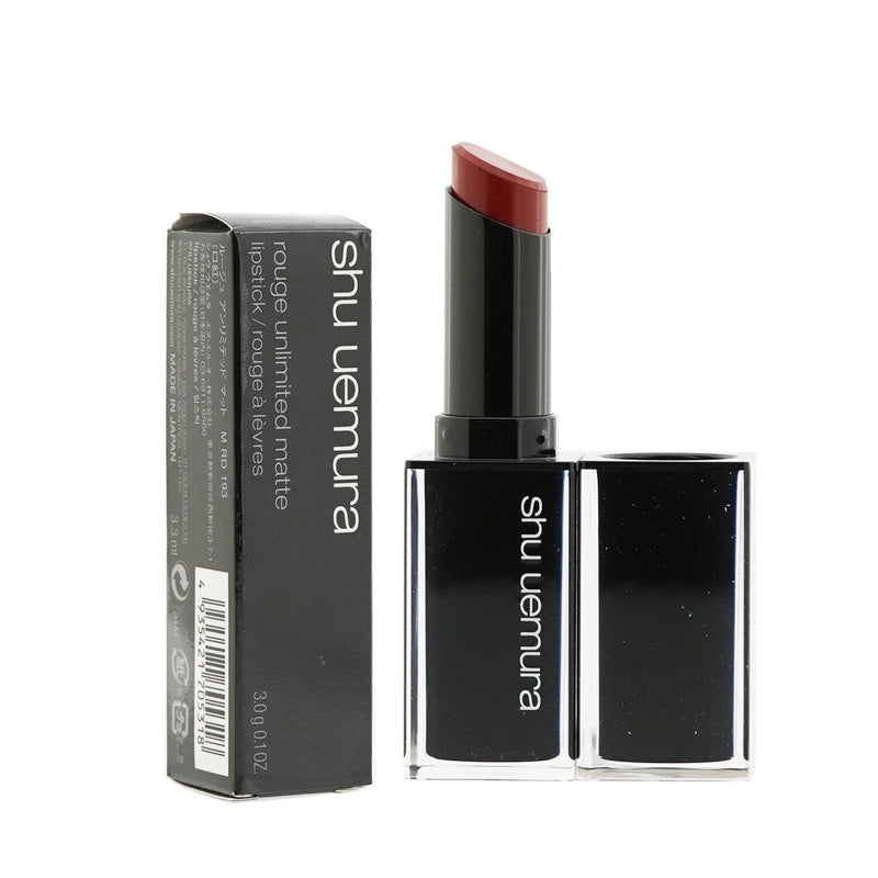 Shu Uemura Rouge Unlimited Matte Lipstick - # M RD 193  3g/0.1oz