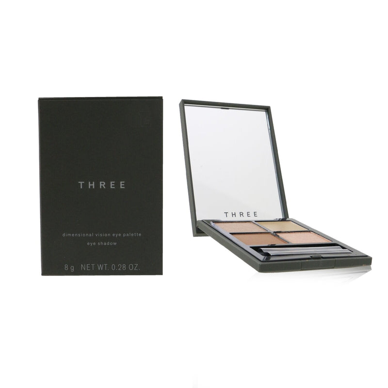 THREE Dimensional Vision Eye Palette (4x Eye Shadow) - # 09 (My Inner Life)  8g/0.28oz