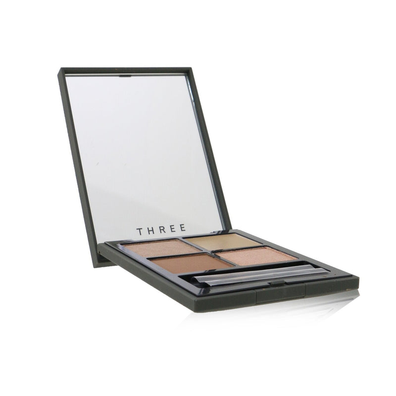 THREE Dimensional Vision Eye Palette (4x Eye Shadow) - # 09 (My Inner Life)  8g/0.28oz