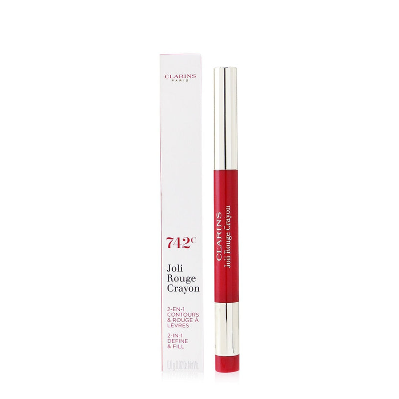 Clarins Joli Rouge Crayon - # 742C Joli Rouge 