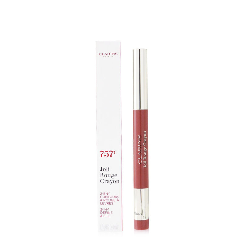 Clarins Joli Rouge Crayon - # 757C Nude Brick 