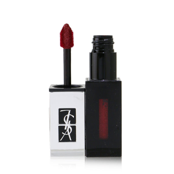 Yves Saint Laurent Rouge Pur Couture Vernis A Levres The Holographics Glossy Stain - # 502 Electric Burgundy 