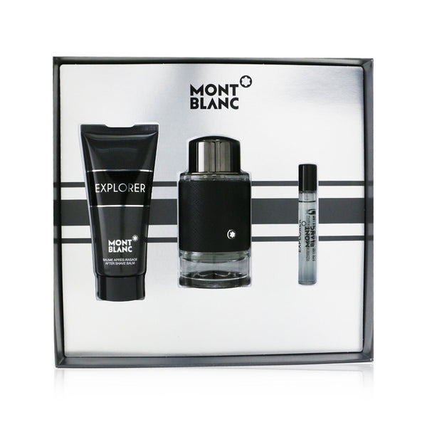 Montblanc Explorer Coffret: Eau De Parfum Spray 100ml + Eau De Parfum Spray 7.5ml + After Shave Balm 100ml  3pcs