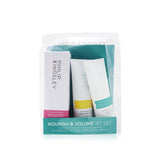 Philip Kingsley Nourish & Volume Jet Set  3pcs