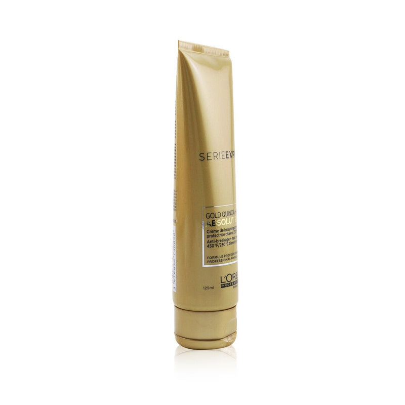 L'Oreal Professionnel Serie Expert - Absolut Repair Gold Quinoa + Protein Anti-Breakage + Heat Protecting Up to 450°F/230°C Blow-Dry Cream  125ml/4.2oz