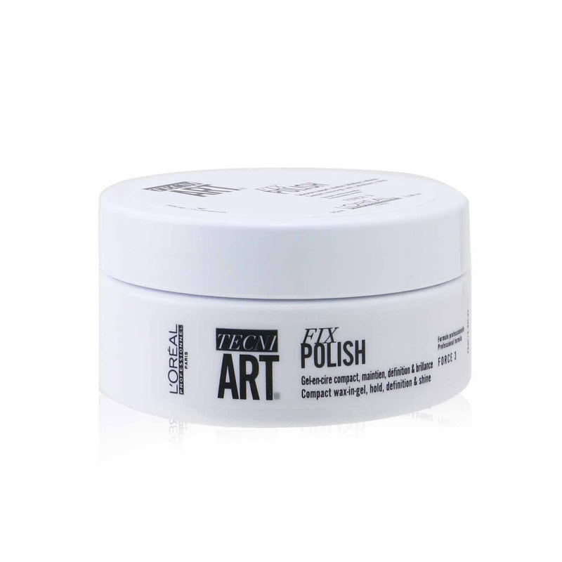 L'Oreal Professionnel Tecni.Art Fix Polish (Compact Wax-in-Gel, Hold, Definition & Shine - Force 3) 