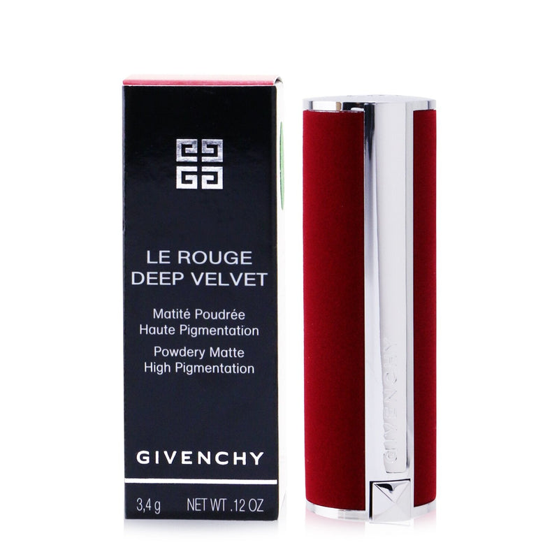 Givenchy Le Rouge Deep Velvet Lipstick - # 27 Rouge Infuse  3.4g/0.12oz