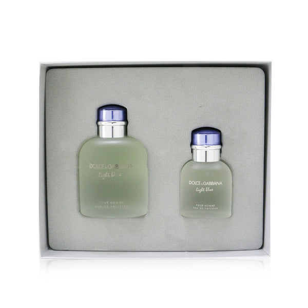 Dolce & Gabbana Light Blue Coffret: Eau De Toilette Spray 125ml/4.2oz + Eau De Toilette Spray 40ml/1.3oz 