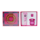 Versace Bright Crystal Absolu Coffret: Eau De Parfum Spray  90ml/3oz + Shower Gel  150ml/5oz + Eau De Parfum 5ml/0.17oz 