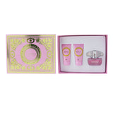 Versace Bright Crystal Coffret: Eau De Toilette Spray 50ml/1.7oz + Bath & Shower Gel 50ml/1.7oz + Body Lotion 50ml/1.7oz 