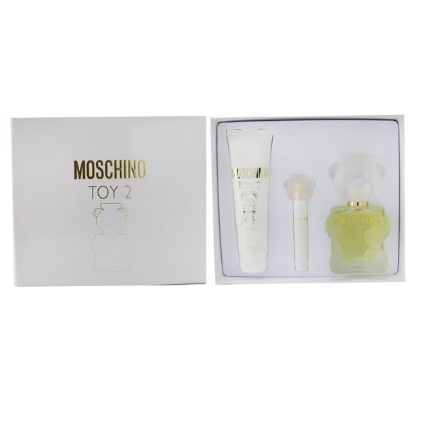 Moschino Toy 2 Coffret: Eau De Parfum Spray 100ml/3.4oz + Body Lotion 150ml/5oz + Eau De Parfum Spray 10ml/0.3oz 