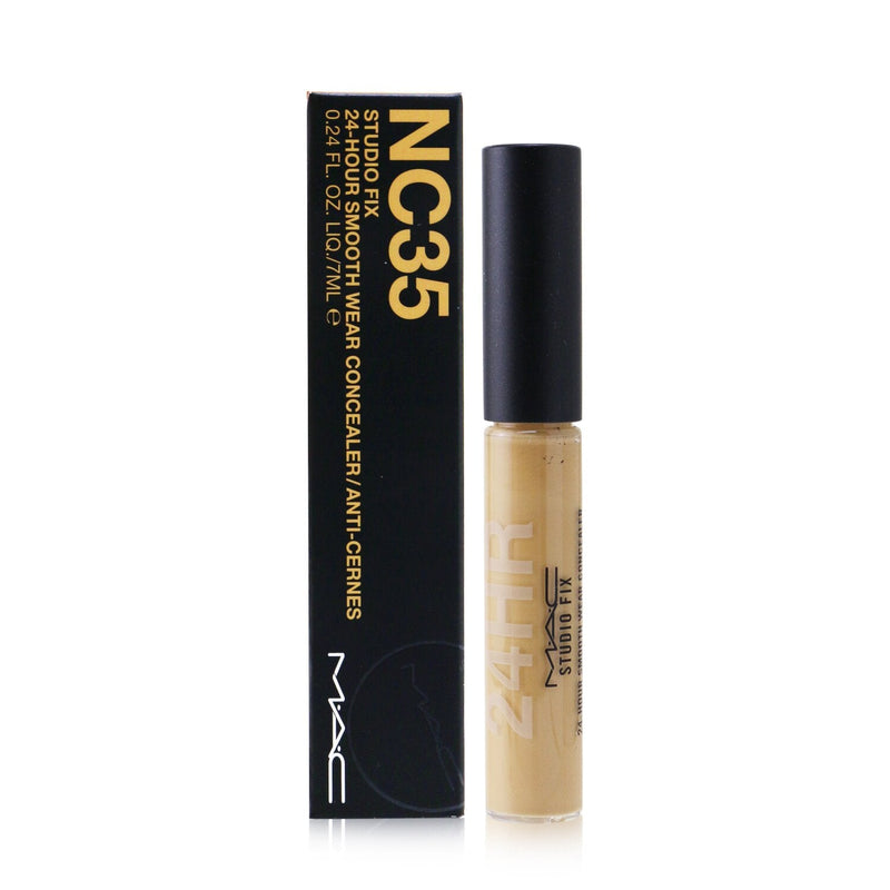 MAC Studio Fix 24 Hour Smooth Wear Concealer - # NC35 (Medium Beige With Golden Neutral Undertone) 