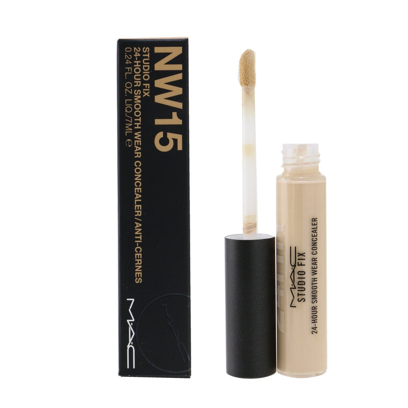 MAC Studio Fix 24 Hour Smooth Wear Concealer - # NW15 (Light Beige With Pinky Undertone) 