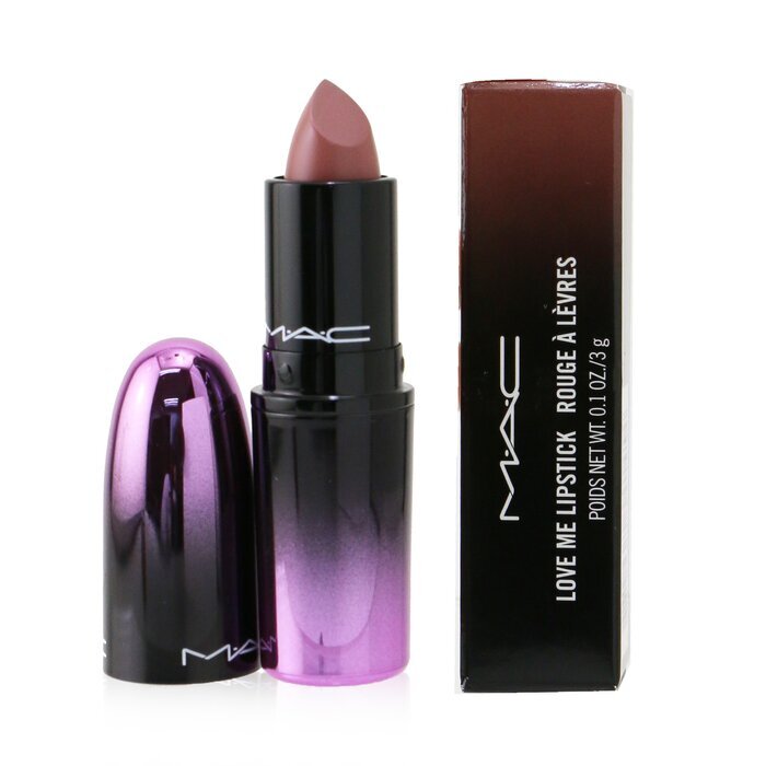 MAC Love Me Lipstick - # 411 Laissez-Faire (Muted Greyish Pink) 3g/0.1oz